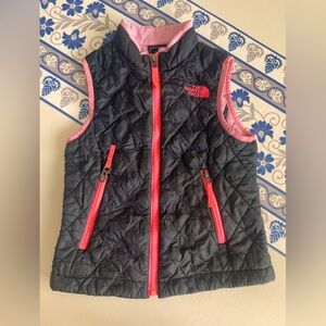 Little girls puffer vest by The North Face